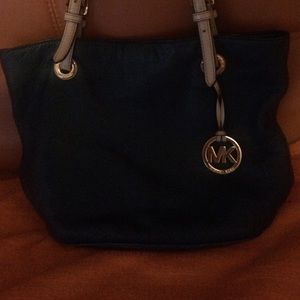 Authentic Navy Michael Kors Purse